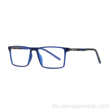 Quadratische Mode-Männer TR90 Optische Brillenrahmen